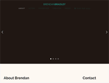 Tablet Screenshot of brendanabradley.com